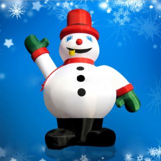 Giant Inflatable Frosty Cold Balloon W Blower 26ft Snowman Christmas