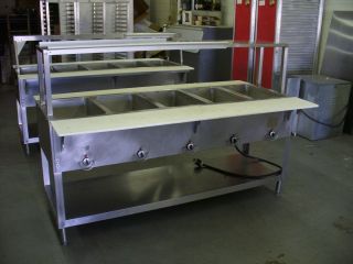 E305M Duke Aerohot 5 Compartment Hot Food Table Unit Electric Steam