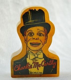 1930s Bakelite Ventriloquist Dummy Charlie MC Carthy Pencil Sharpener