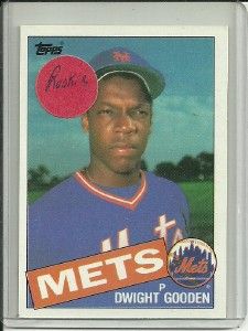 1985 topps 620 dwight gooden rc nm mt