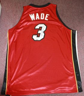 Dwyane Wade Autographed Miami Heat Basketball Jersey Auto PSA DNA