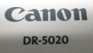 Canon DR 5020 High Speed Duplex Document Scanner DR5020 w/ Parallel