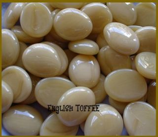 LATTE TOFFEE OPAL GLASS GEMS * DISCONTINUED ~ Mosaic Tile TILES