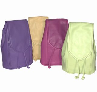  Leather Mini Drawstring Backpack Handbag Purse Shoulder Bag
