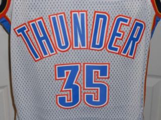 NEW Kevin Durant Oklahoma Thunder XLARGE XL +2 SWINGMAN Sewn Adidas