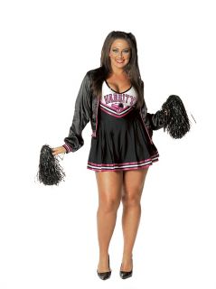 4514X Dreamgirl Plus Size Costumes Varsity Cheerleader 5 PC Costume