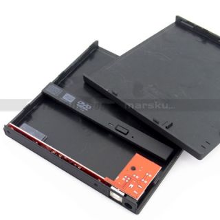 Laptop Portable CD DVD ROM RW Drive to USB2 0 External Slim Case