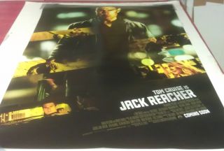 JACK REACHER MOVIE POSTER 2 Sided ORIGINAL Version B 27x40 TOM CRUISE