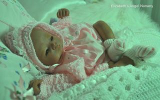 Elizabeths Angel Nursery Reborn Newborn Baby Girl Shannon Ltd Ed 115