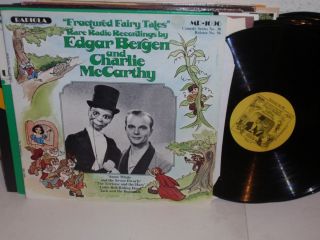 Edgar Bergen Charlie McCarthy Fractured Fairy Tales LP