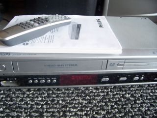  DVP3050V DVD vhs combo player combination vhs remote manual bundle dvd