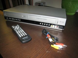 Philips DVP3340V DVD VHS Player Recorder