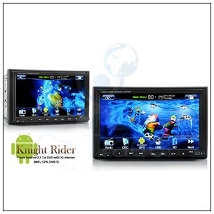 Primary function 2 DIN Car DVD Player with GPS, TV, WIFI, and 3G