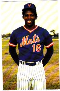 Dwight Gooden Mets 25th Anniversary Postcard 1986 TCMA