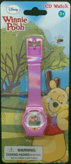 Disney Winnie The Pooh Eeyore Tigger Piglet LCD Watch