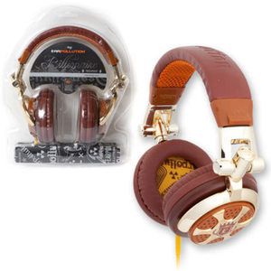 Ifrogz Ear pollution Billionaire Pro DJ Headphones New in box 50mm