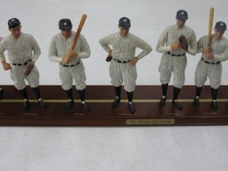 Danbury Mint 1927 NY Yankees Lineup Figurine Figure