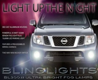 2010 2011 2012 Nissan Frontier Xenon Foglamps Foglights Driving Fog