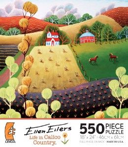 Ellen Eilers Calico Country Puzzle Happy Country Life