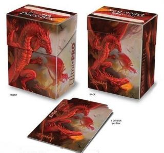 Easley Dragon Mtg Deck Box Holds Card Sleeves