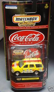  Coca Cola Matchbox Cars Ford Expedition 1998