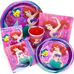 Disneys Little Mermaid Birthday Kit $220 Retail Princess Ariel Party