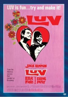 Luv DVD 1967 Jack Lemmon Peter Falk Elaine May