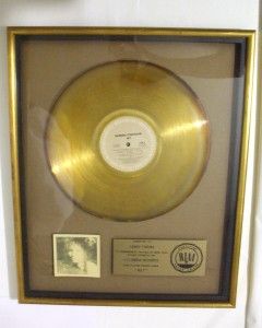 Streisand Wet RIAA Gold Record Award Presented to Sandy Farina