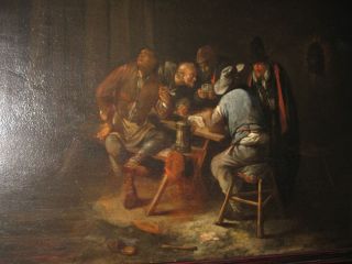 Egbert van Heemskerck 1634 1704 ANTIQUE DUTCH OLD MASTER OIL PAINTING