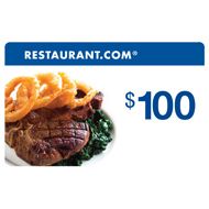  Restaurant com $100 Egift Card