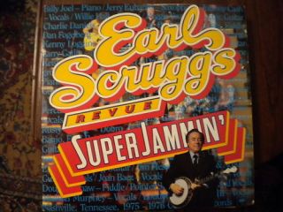 Earl Scruggs Review LP Super Jammin Columbia Promo