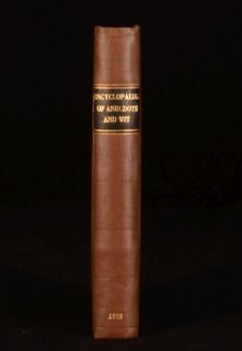 1820 The Encyclopaedia of Anecdote and Wit Volume I Scarce Periodical