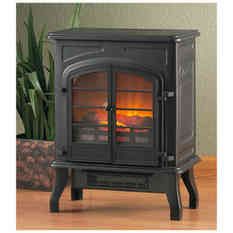 CASTLECREEK™ Electric Stove Heater adds style and warmth to any