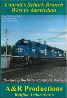 Conrails Selkirk Branch West to Amsterdam DVD NEW Boston & Albany