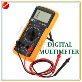  AC DC LCD Digital Mult imeter Volt Amp Ohm Electrical Tester