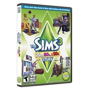 19782 The Sims 3 70s 80s 90s Stuf Electronic Arts 014633197822