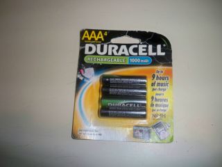 Duracell AAA Rechargeable Batteries