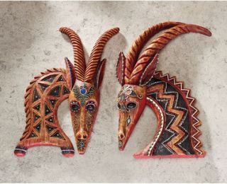 East of the Serengeti Wall Sculptures DESIGN TOSCANO ANIMAL