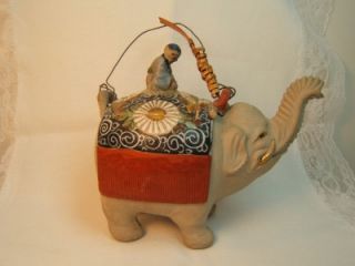 Antique Vintage Banko Ware Elephant Tea Pot Signed