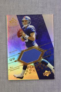 ELI MANNING NY GIANTS 2004 REFLECTIONS FOCUS on the FUTURE RC ROOKIE
