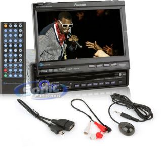  TID 897NRB Car Receiver 7 LCD Monitor+Bluetooth DVD CD MP3 MP4 Player