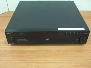 Sony 5 Disc CD DVD Player DVP NC600