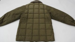 Eddie Bauer Down Coat Jacket Sun Label B Lizzard Vtg 657