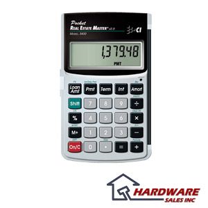 Pocket Real Estate Master Financial Calculator 3400 New