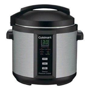 Cuisinart 6 Quart Electric Pressure Cooker Brushed Stainless and Matte