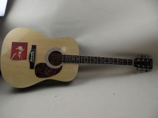 Dwight Yoakam Signed Full Size Acoustic Guitar EXCELLENT CUSTOM w