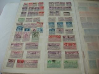 USA Collection in Lighthouse Stockbook Stamps from Early