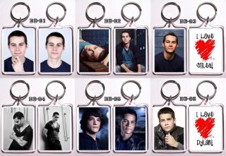 Dylan OBrien Stiles of Teen Wolf Keychain 6 Designs to Choose From