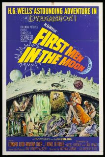 First Men in The Moon 1964 Original 1sheet Movie Poster