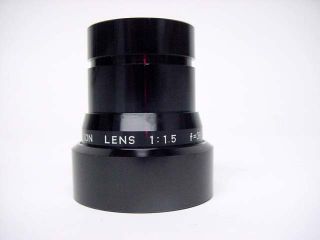 Elmo 16mm Film Movie Projector Lens F 1 5 38mm Wide Angle Kodak CT1000